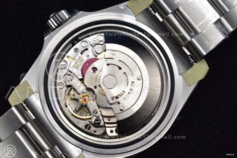 Green LV V2 Submariner Steel Bracelet Best ARF1:1 Edition SH3135 16610 SS on 904L 0124